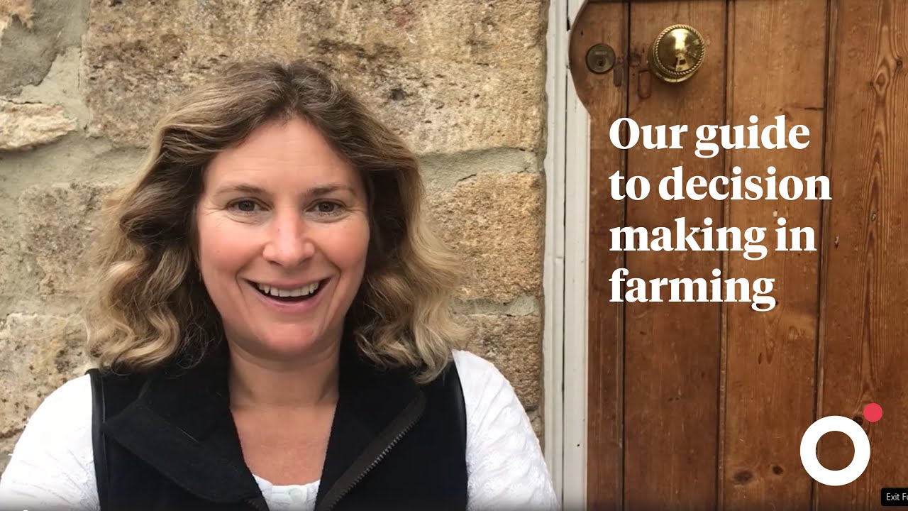 Decision making for farmers and rural businesses