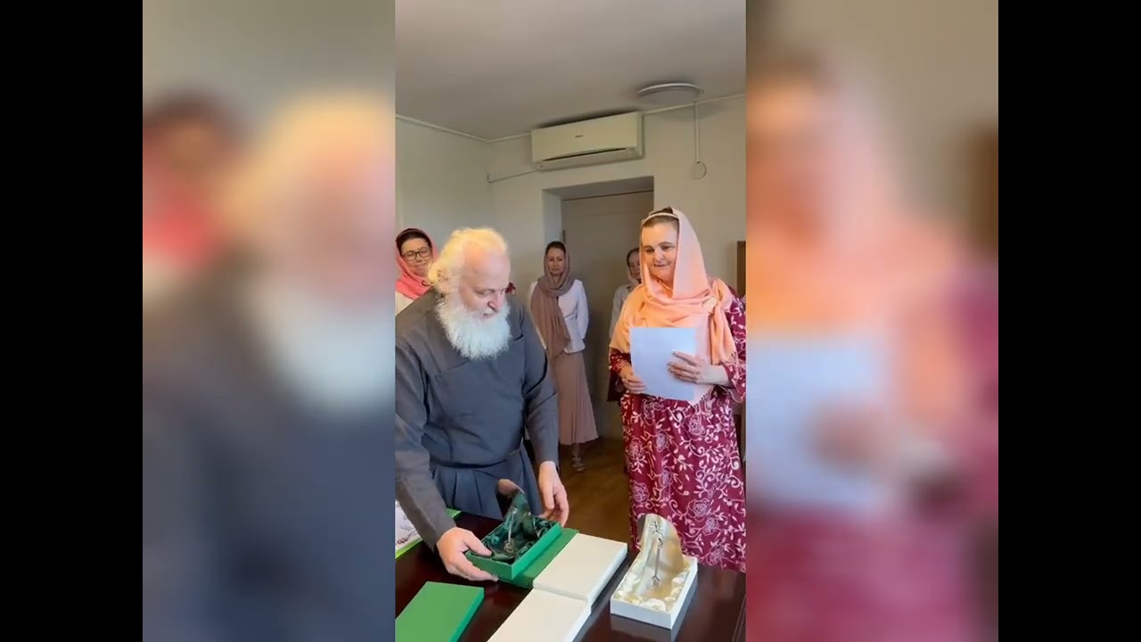 Клиросу 25 лет. Поздравление у Владыки