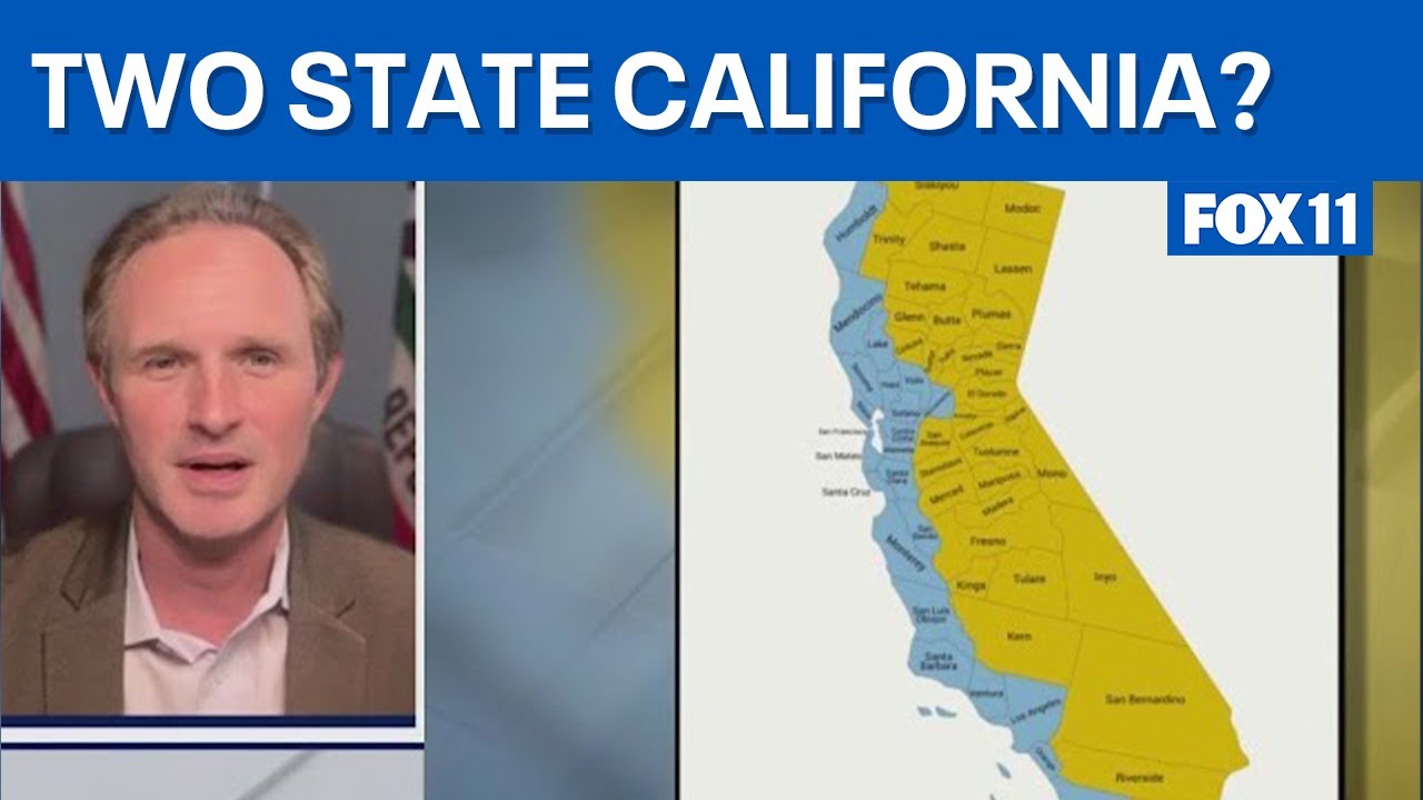 Could California be split in two? Lawmaker discuses reason for dividing state  | FOX 11 LA