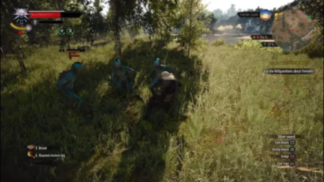 Playing on Death March be like.. | The Witcher 3