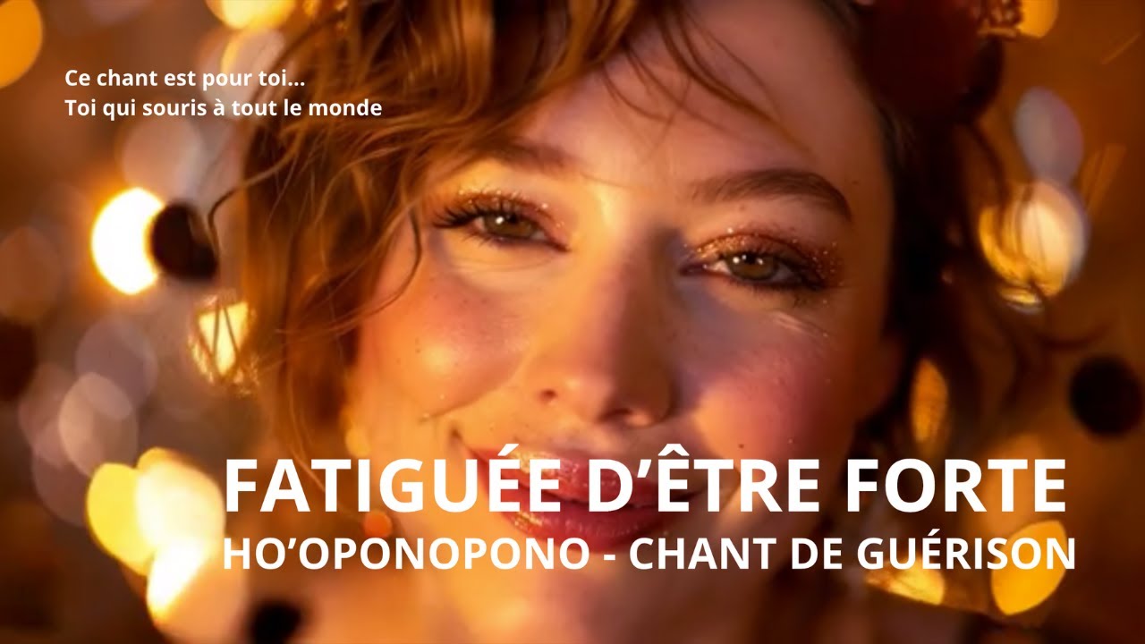 Tu te sens épuisée ? Découvre ce chant magique ! (avec ho'oponopono)