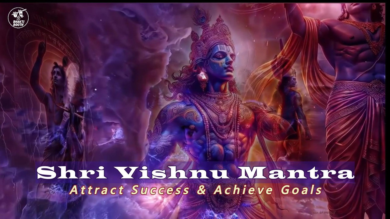 This Vishnu Mantra Will Fill Your Life with Miracles of Peace,Protection & Prosperity | Bhakti Booth