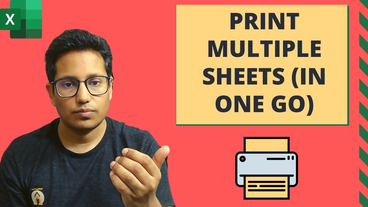 How to Print Multiple Sheets (or Print All Sheets) in Excel in One Go