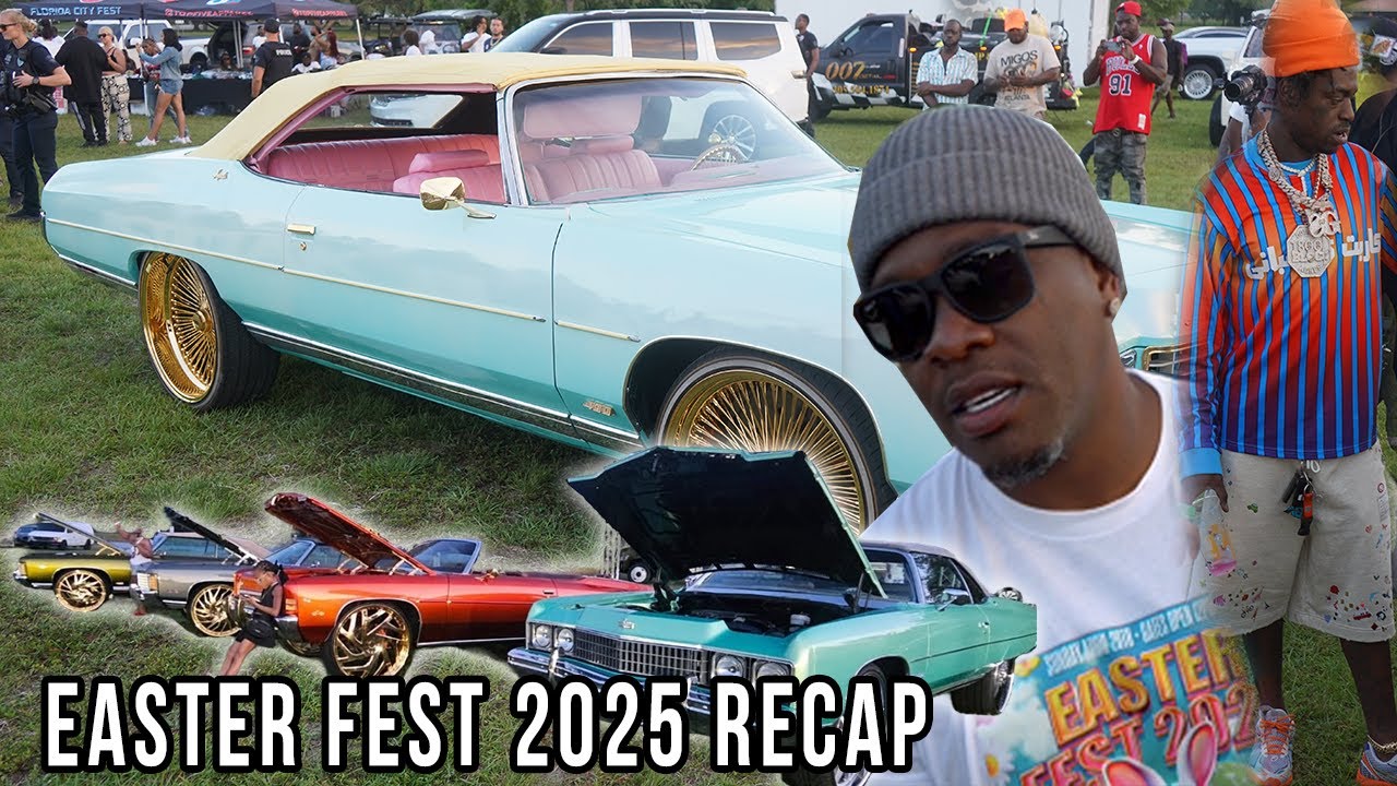 Nava's Easter Fest 2025 | Kodak Black pulls up to Debut his 71 Vert make over