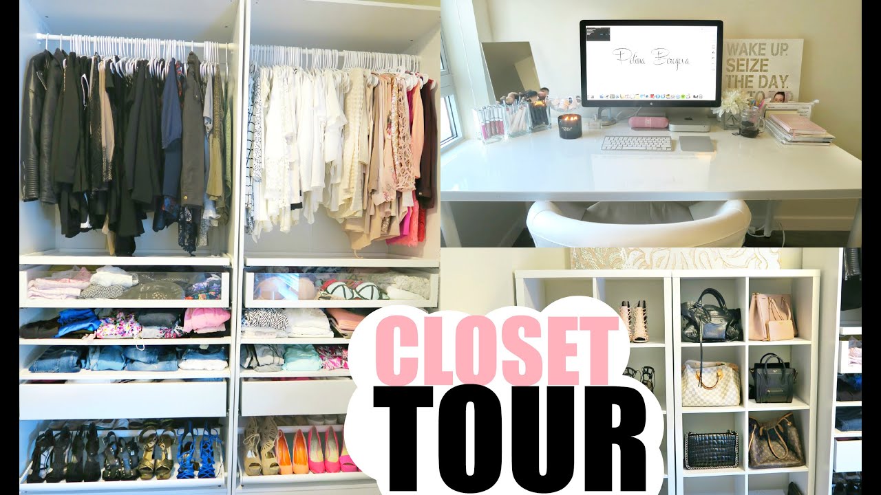Walk in Closet & Filming Room Tour | My LA Apartment