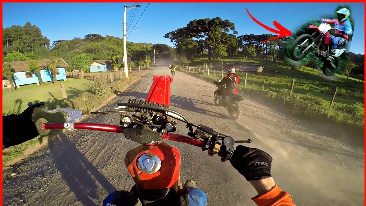 Trilha com os novatos| Xr200 - gopro|