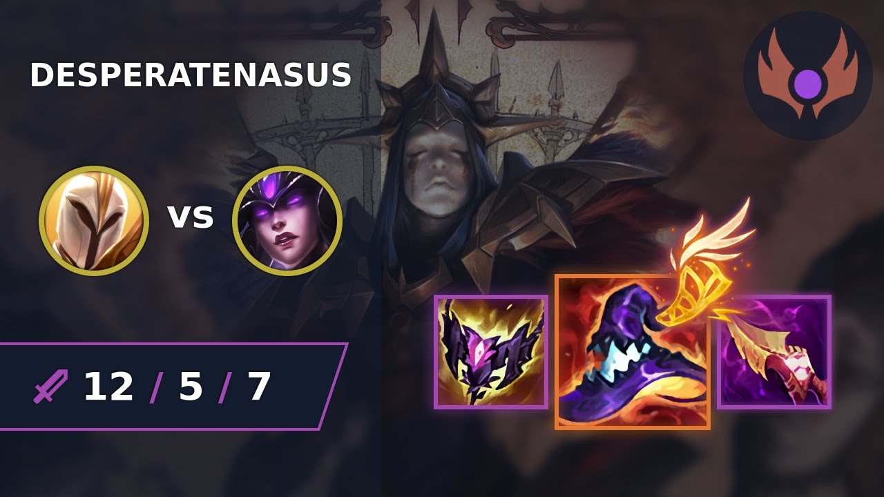 [ DesperateNasus ] Kayle MID vs Syndra | EUW MASTER | LOL Season 2024