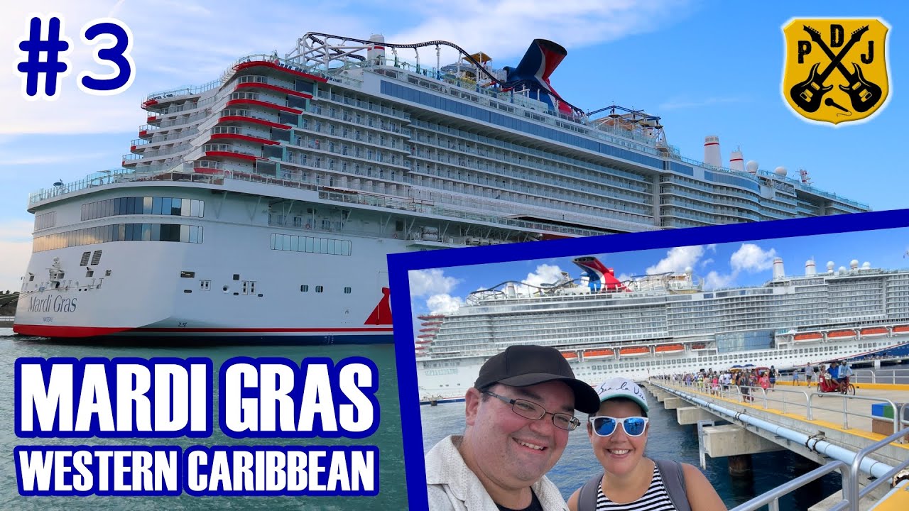 Carnival Mardi Gras (Western) Pt.3: Big Chicken, Occidental Cozumel, Ship Pool Hopping - ParoDeeJay