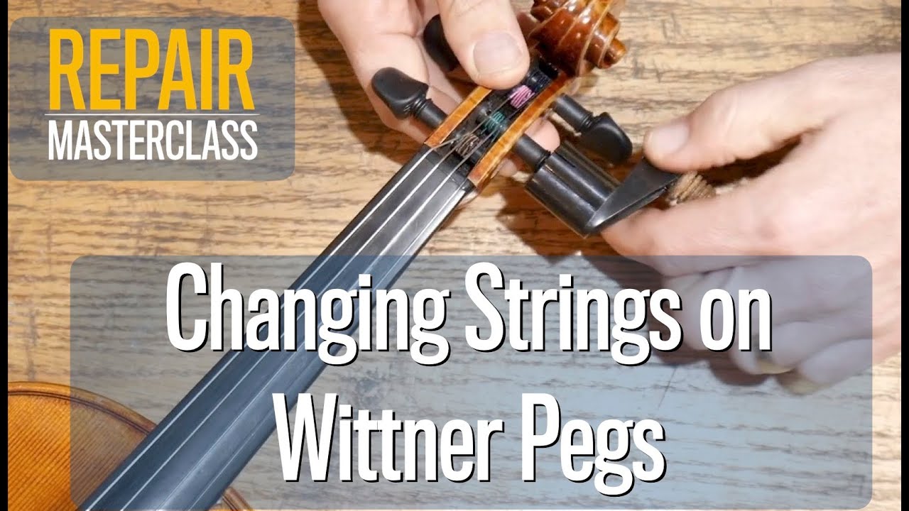 Change Strings on Wittner Pegs