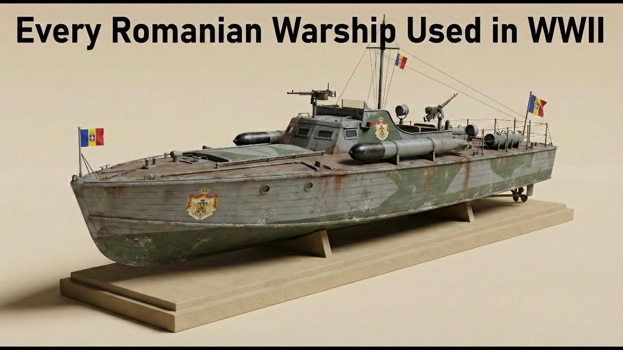 Every Romanian Warship Used in WWII