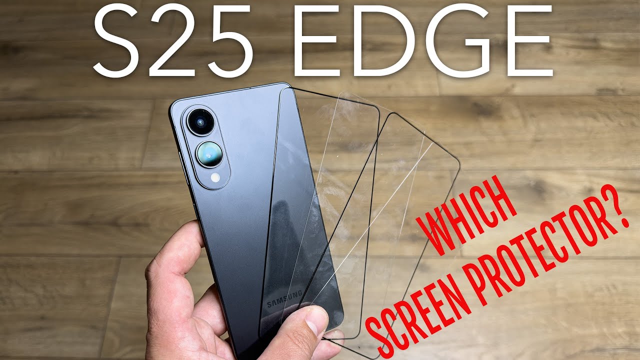 🛡 Galaxy S25 Edge Display Protection: 2 Best Screen Protectors Reviewed