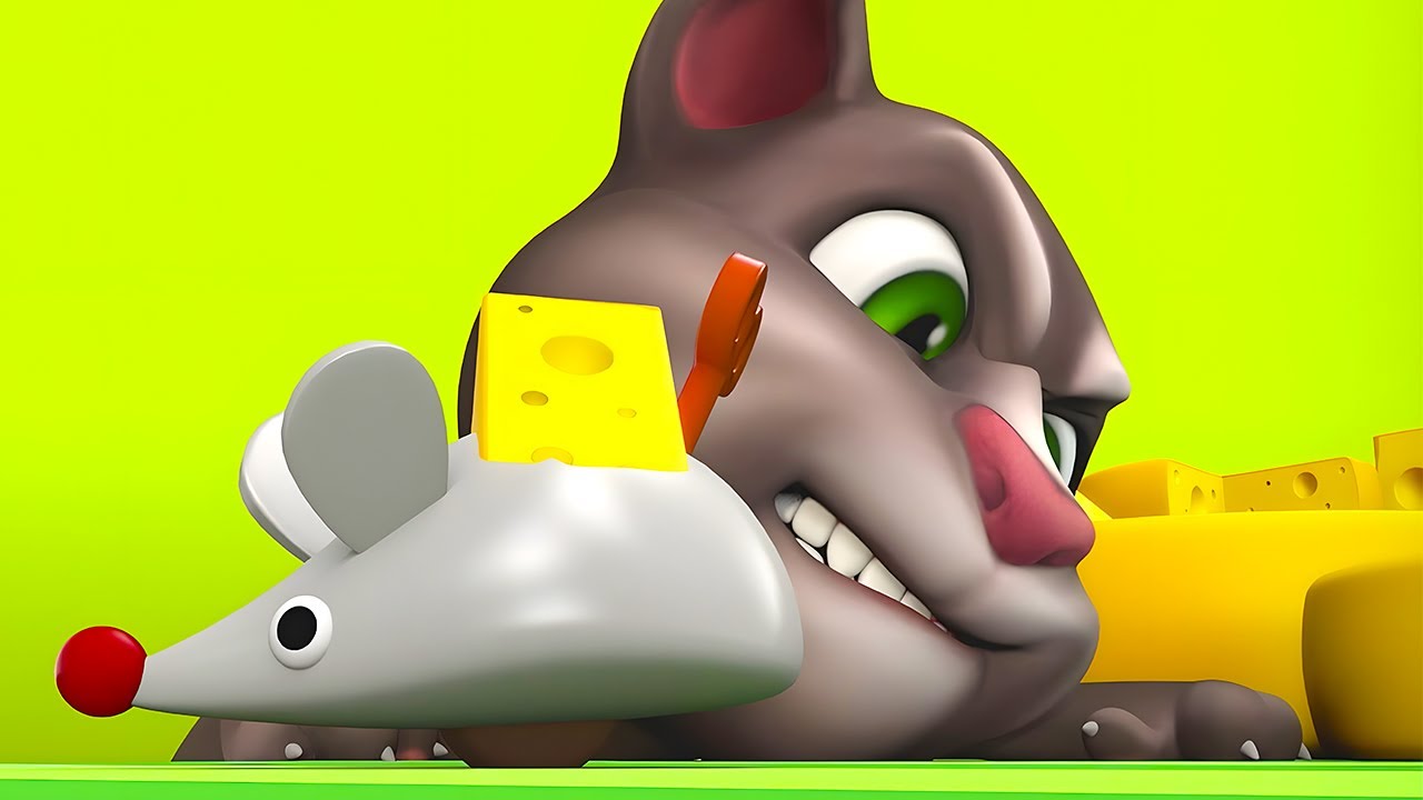 GET AWAY FROM MY CHEESE! 🧀 😡 | TALKING TOM & FRIENDS | WildBrain Kids