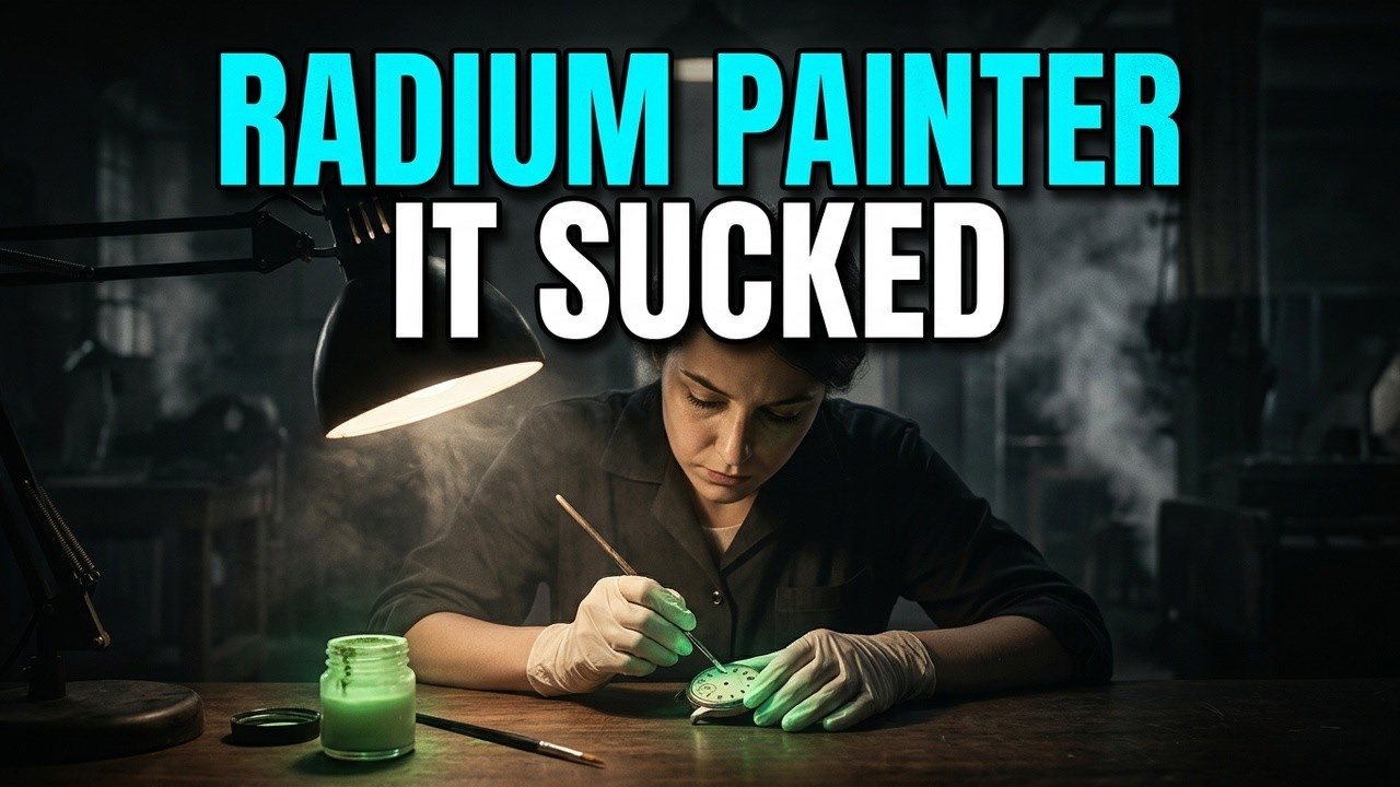 Boring Science For Sleep | Why it Sucked to Be a Radium Dial Painter