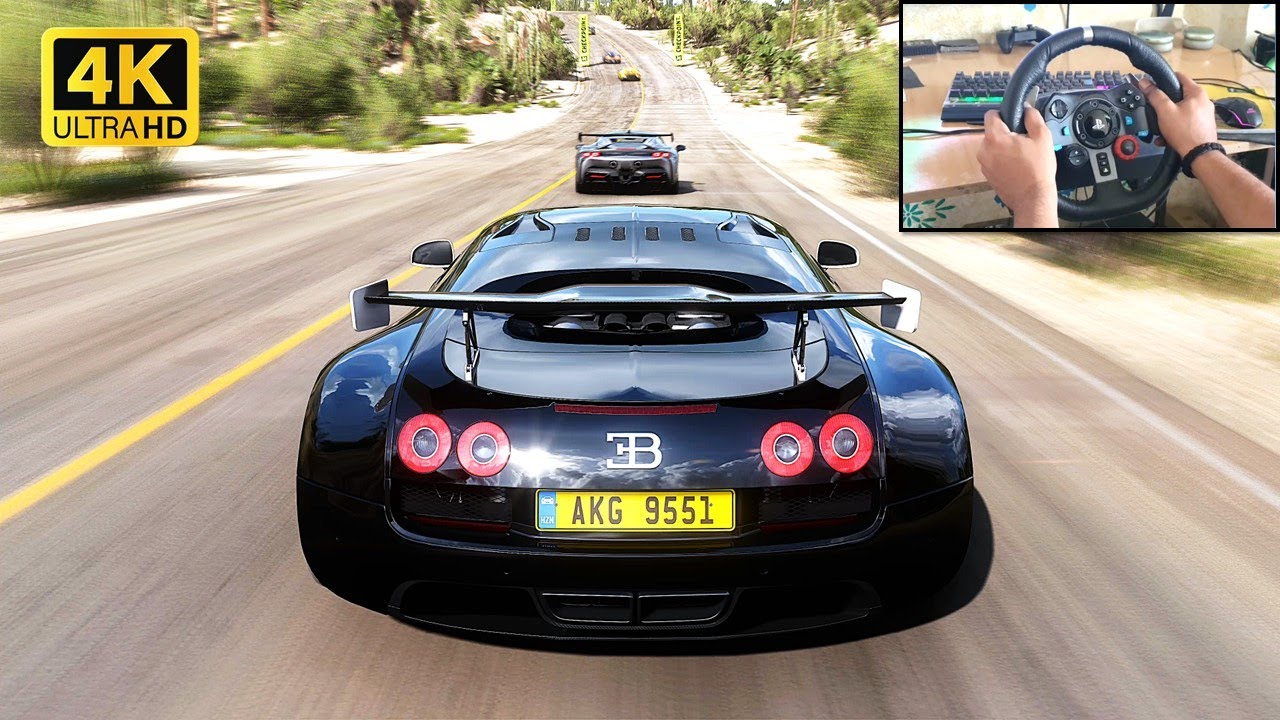 BUGATTI VEYRON Super Sport vs SUPERCARS! 🏁Forza Horizon 5 (Logitech G29 Steering Wheel)