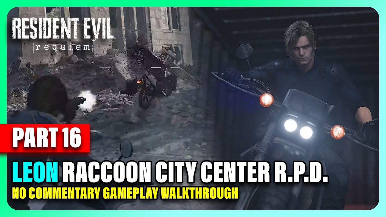 Resident Evil Requiem Part 16 - Leon Raccoon City Center R.P.D.