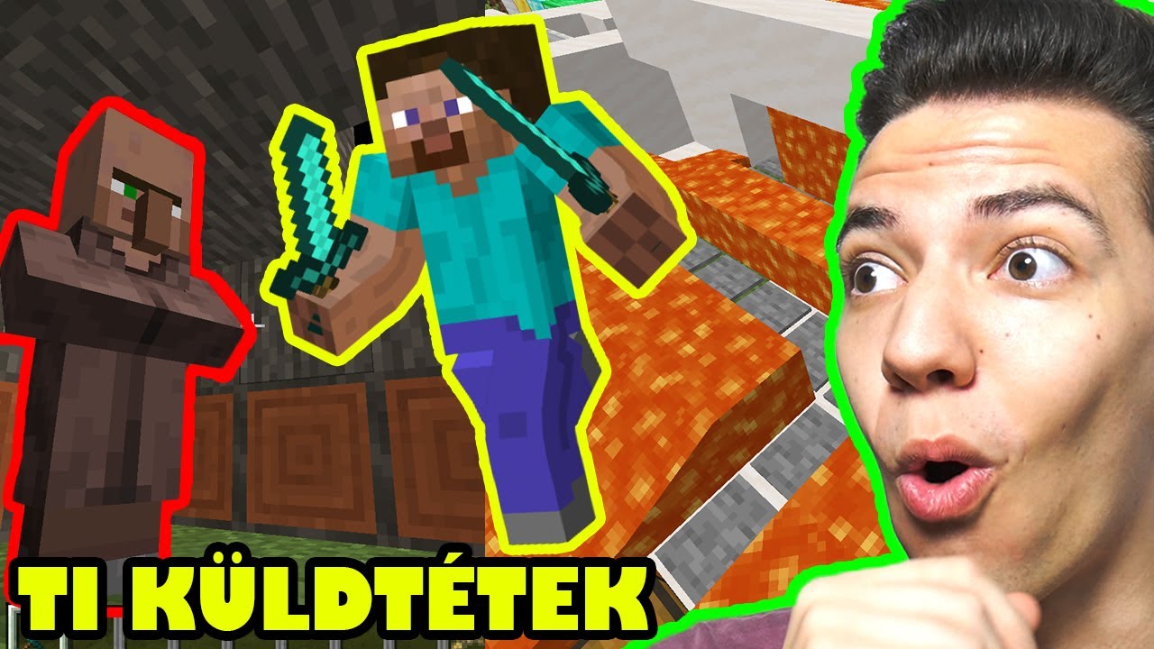 A GONOSZ FALUSI! / MINECRAFT N&Eacute;ZŐI KALANDP&Aacute;LYA | *TI P&Aacute;LY&Aacute;ITOK 3. R&Eacute;SZ*