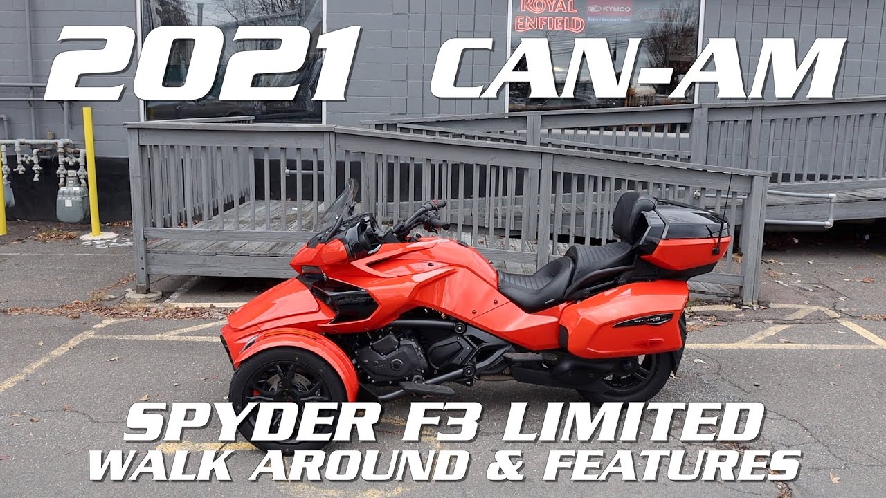 2021 Can-Am Spyder F3 Limited Walk around  & features video  from Mark's Motorsports in Enfield CT
