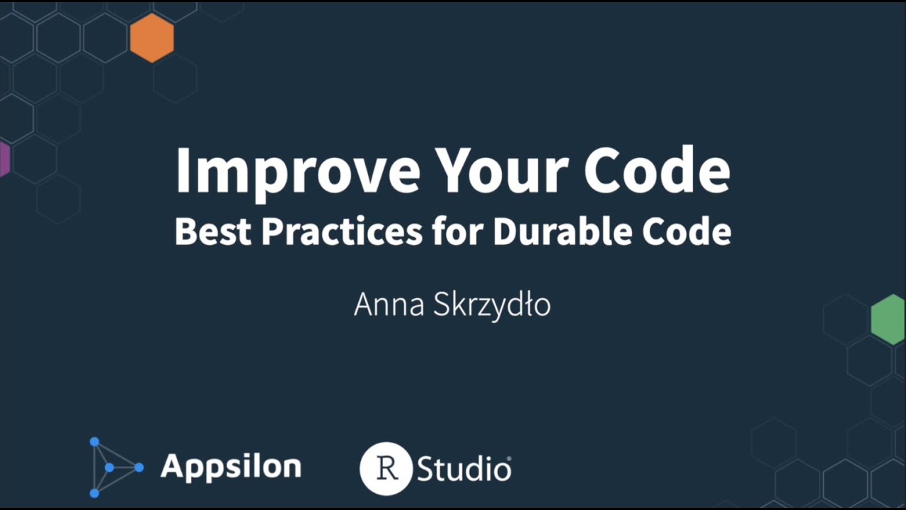 Best Practices for Coding in R