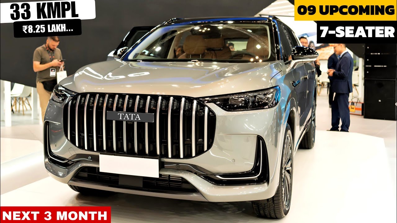 09 UPCOMING 7-SEATER CARS LAUNCH IN NEXT 3 MONTH INDIA 2025-26 | PRICE, LAUNCH DATE, FEATURES 