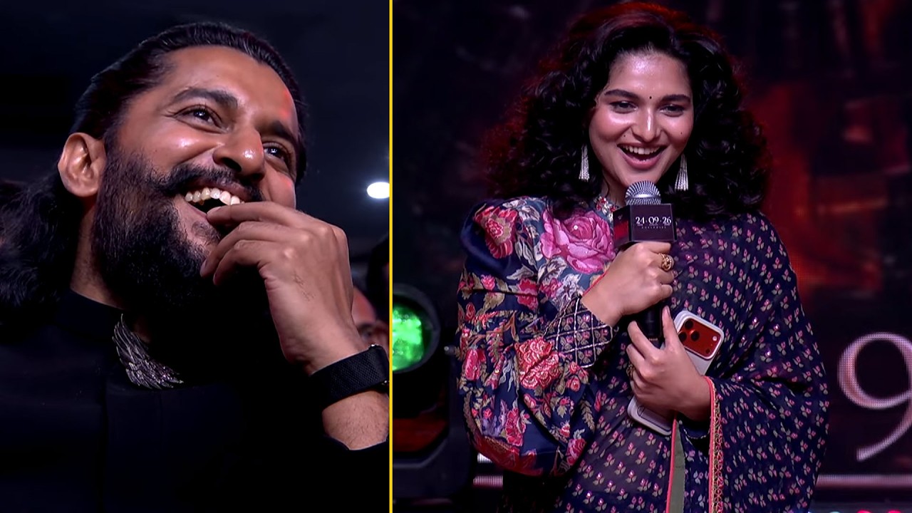 Actress Kayadu Lohar Cute Telugu Speech, Nani Reaction | #TheParadise Movie Pre Release Event