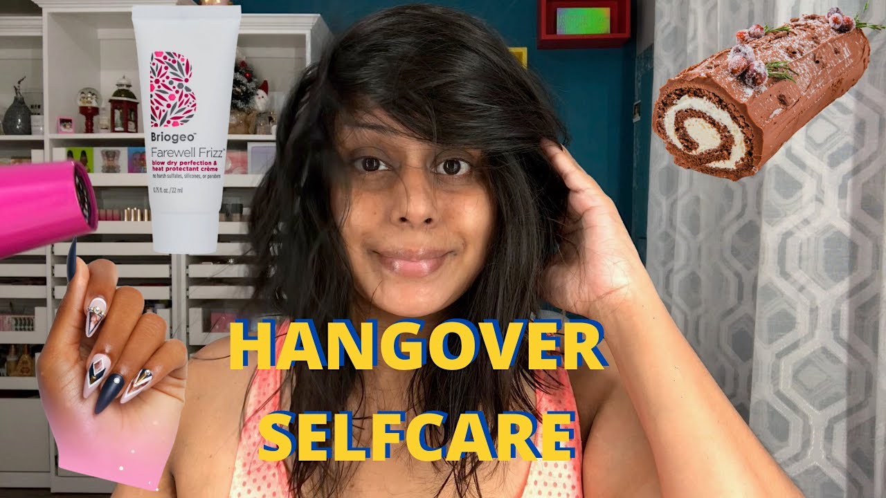 REALISTIC BOXING DAY SELF CARE | NEW NAILS, HAIR CARE & CHORES