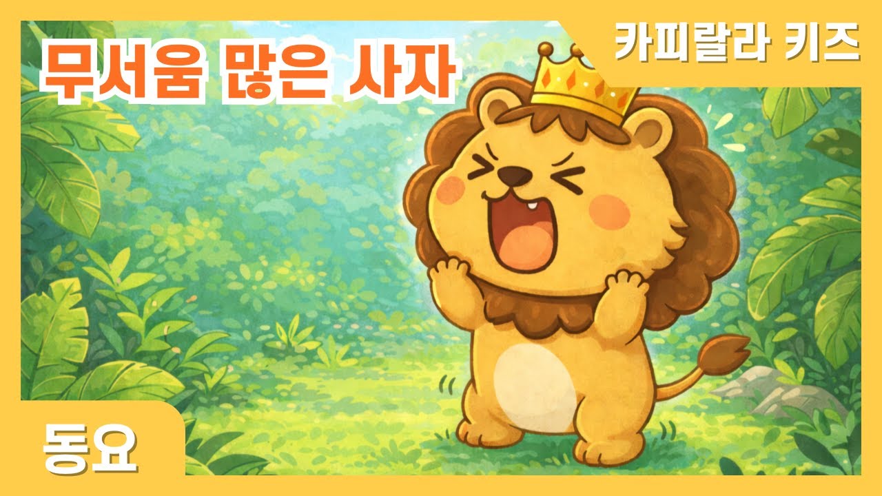 무서움 많은 사자 | 용기 내는 연습 | 감정 동요