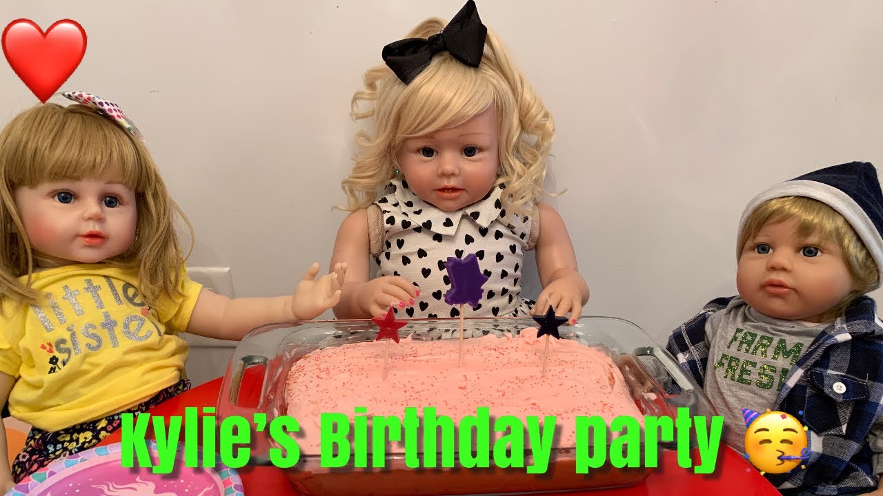 Reborn Toddler Kylie's 3rd Birthday Party