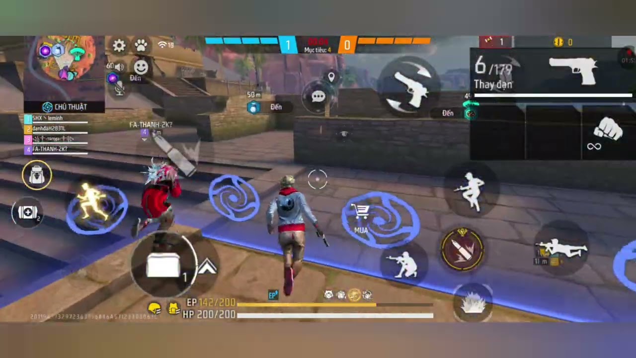 ( free fire ) thử thách giả bot trong Tử chiến và cái kết quá đắng 