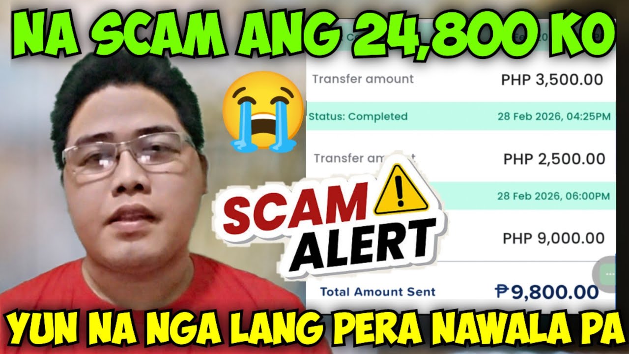 NA SCAM ANG 24,800 PESOS KO | YUN NALANG LAHAT NG PERA KO NAUBOS PA | SOBRANG NAKAKALUNGKOT 😭