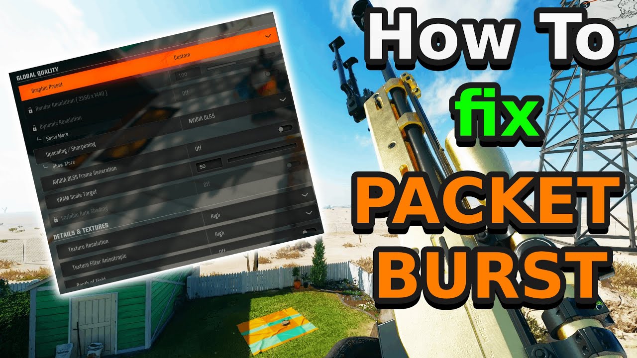 HOW TO FIX PACKET BURST IN BLACK OPS 6 SEASON 1 (ALL PLATFORMS)