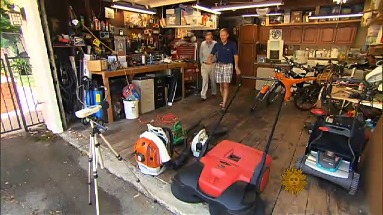 Battling loud leaf blowers