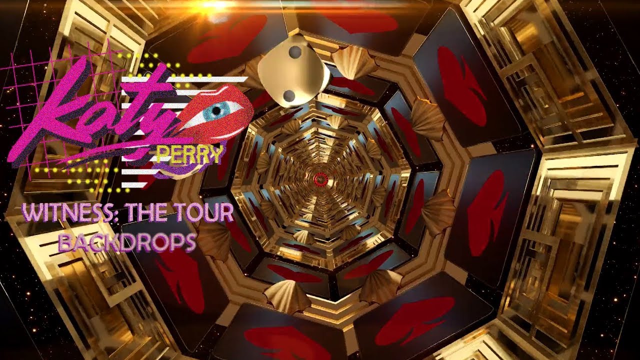 Katy Perry - Witness: the Tour (Act 1) Backdrops - New Version