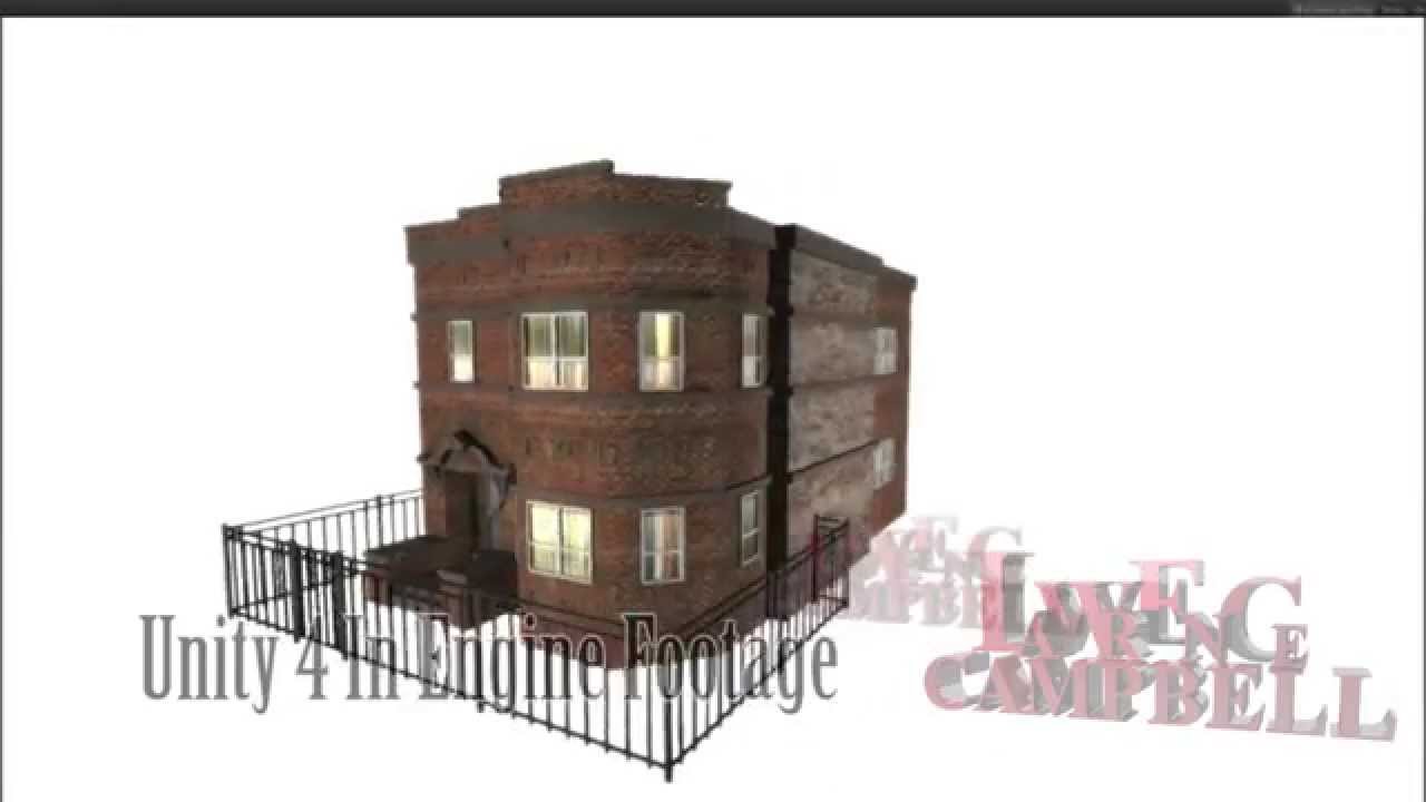 Lawrence Campbell - Apartment Game Prop Design - Cinema 4d and Unity 3D Engine