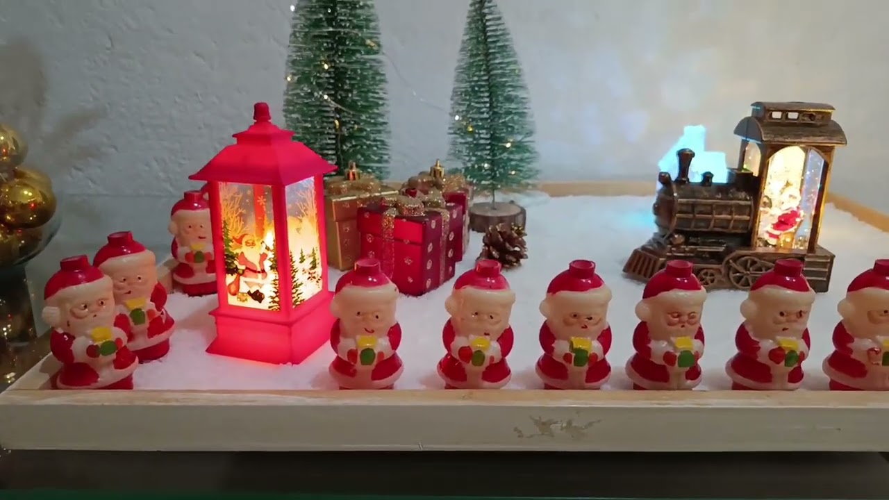 Vlog de hoje faxina+decoração fazendo minha vila Natalina 🎄🎄