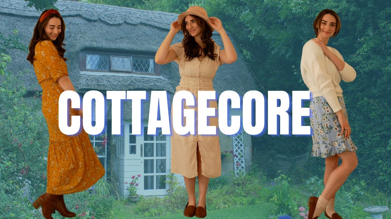 MODEST Fashion: How To Dress COTTAGECORE! || A feminine lookbook 🍄