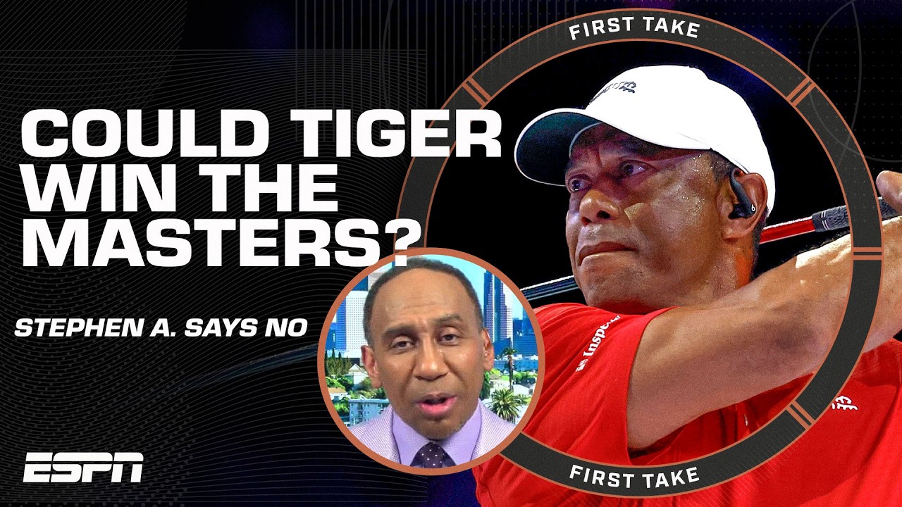 Стивен А. считает, что Тайгер Вудс НЕ СМОЖЕТ выиграть еще один крупный титул в своей карьере 👀 | ...