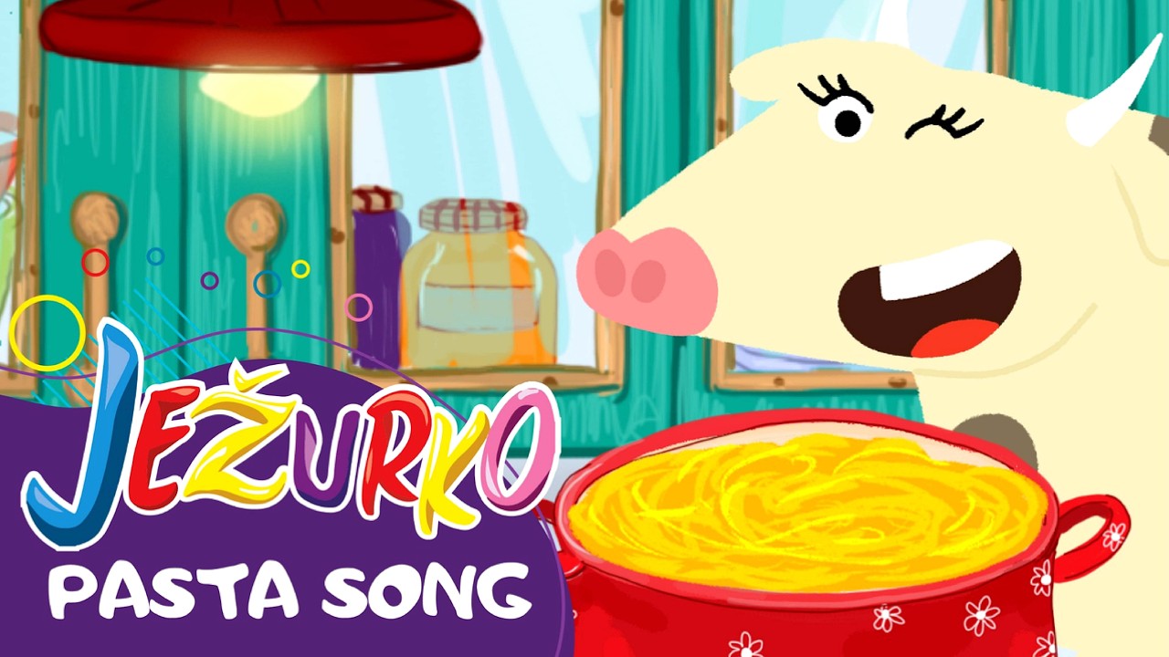 PASTA SONG // PESMICE ZA DECU // DJECIJE PJESMICE // @Jezurko //