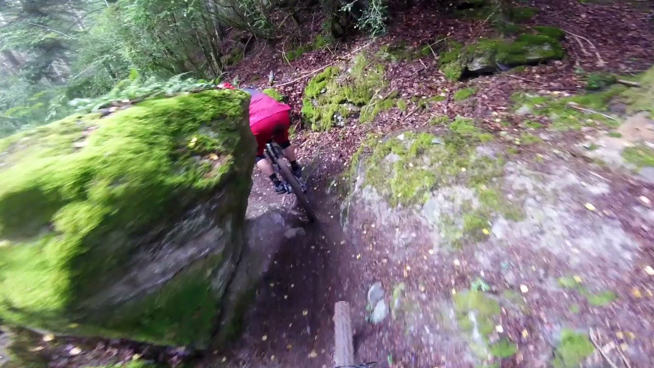 vtt enduro Ens/O'Brot/piste noire