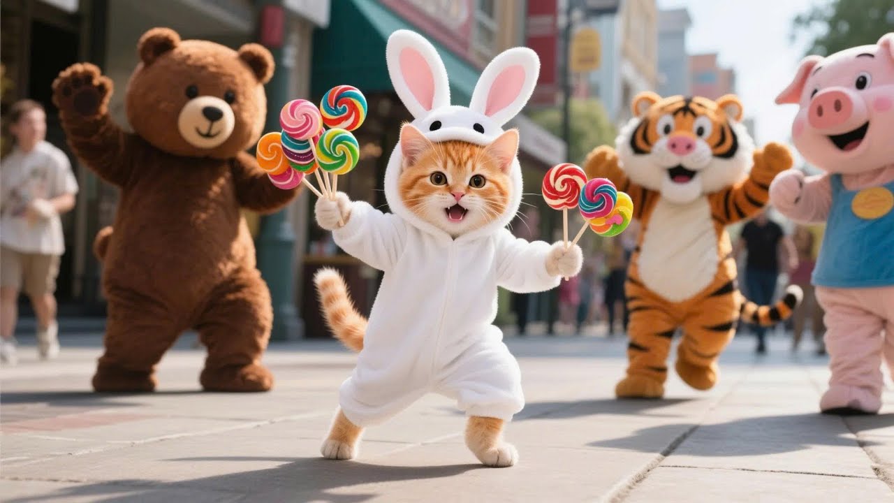 🐾 Kitten Ginger Sells Candy To Buy Medicine For Sick Mama Cat 🍭💊
