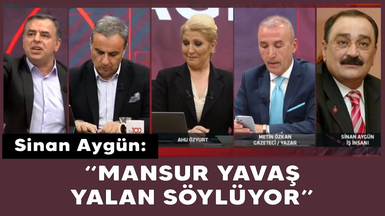 Sinan Aygün yayına bağlandı Togo kuleleri tartışmasında sinirler gerildi