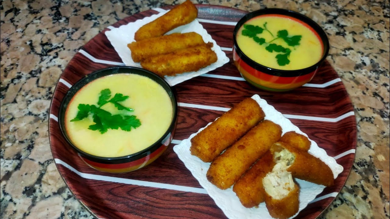 شوربة بطاطا بطريقة رائعة ومذاق لا يقاوم كريمية بدون كريمة وصفة اقتصادية وسهلة التحضير👌