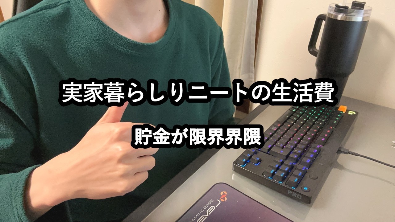 実家暮らしニートのお金事情
