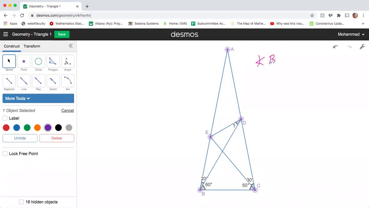 Geometry problem 1 -- by Mohammad Javaheri