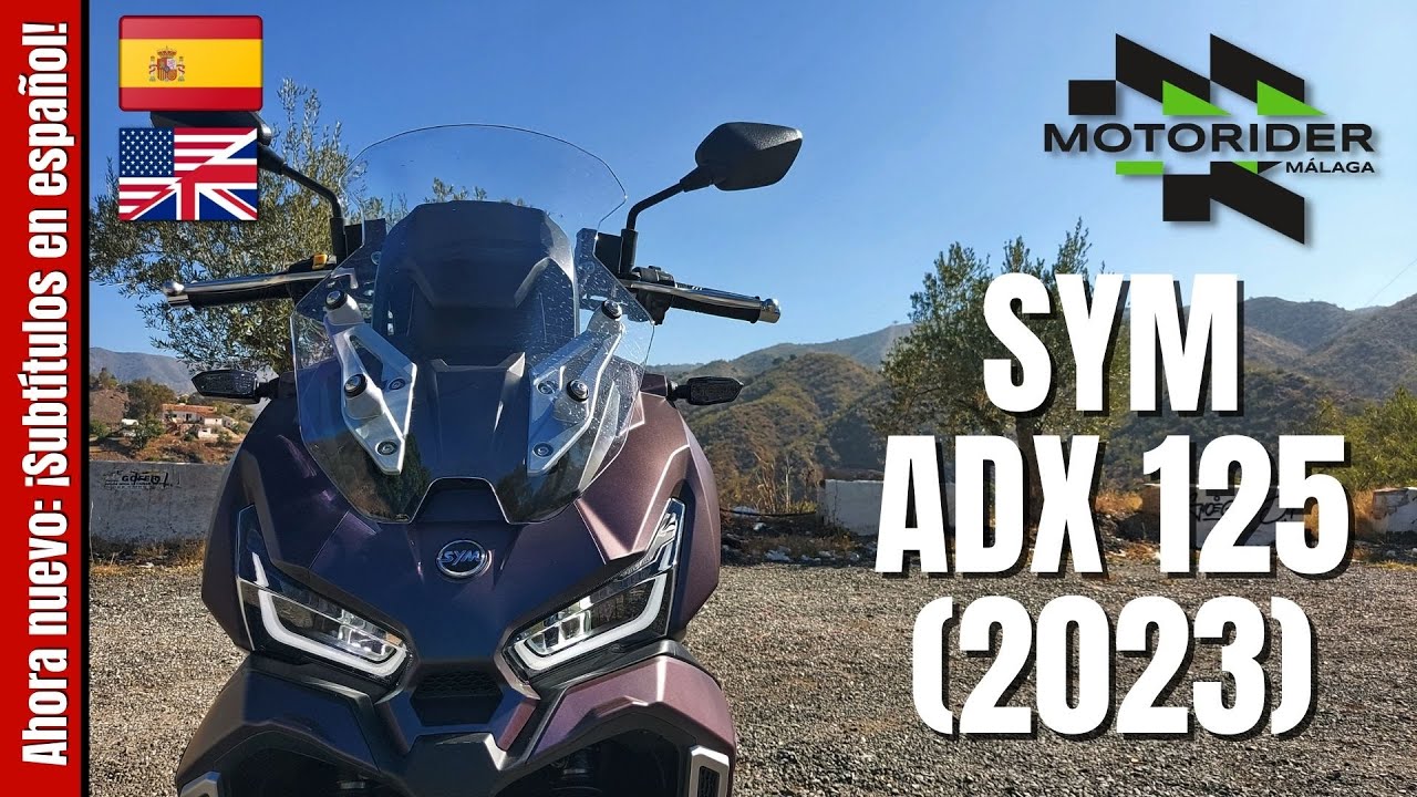 SYM ADX 125 (2023) | Тест-драйв, обзор, осмотр, проверка звука и разгон от 0 до 100 км/ч | VLOG 376