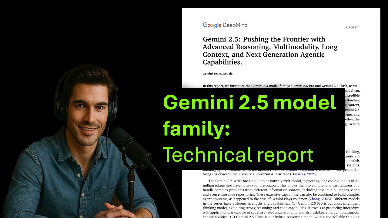 Gemini 2.5 model family technical report