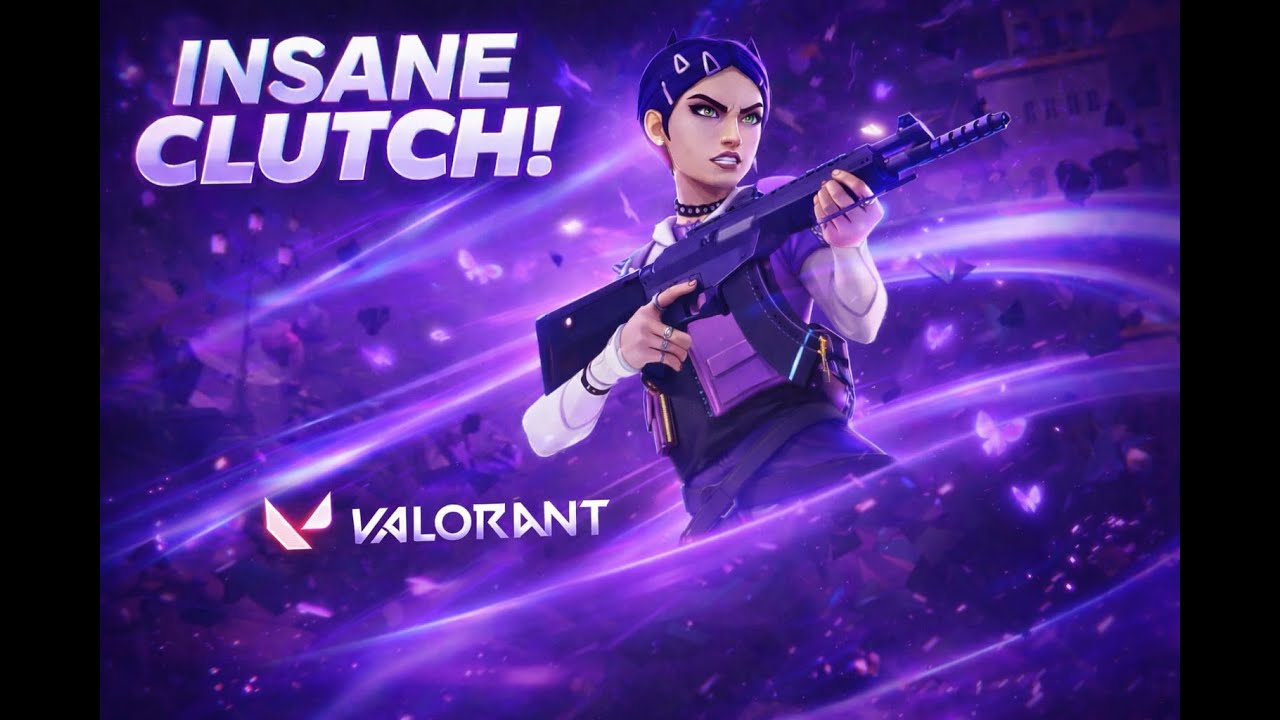 INSANE Clove Clutch in Gold Lobby 🏆 | Valorant INSANE Clove clutch in a Gold lobby!  💜