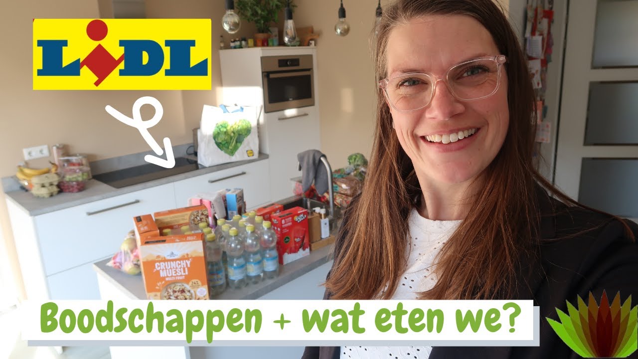 Lidl boodschappen shoplog & wat eten we vandaag vlog