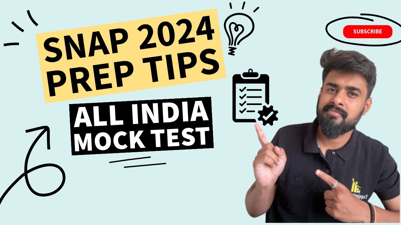 SNAP Exam 2024 | SNAP Exam Preparation | Important Topics to Coverr