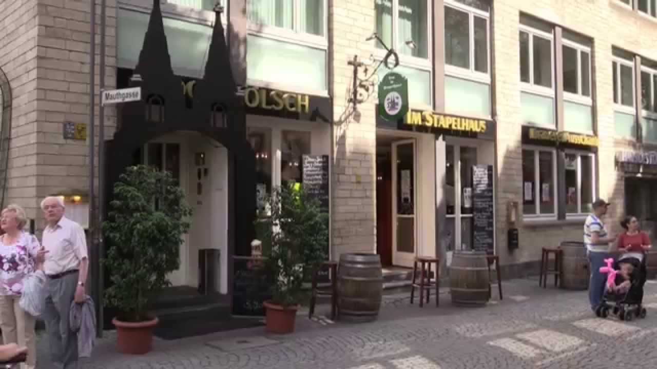 Kölner Altstadt 2014 mit Renate Fuchs Lieder