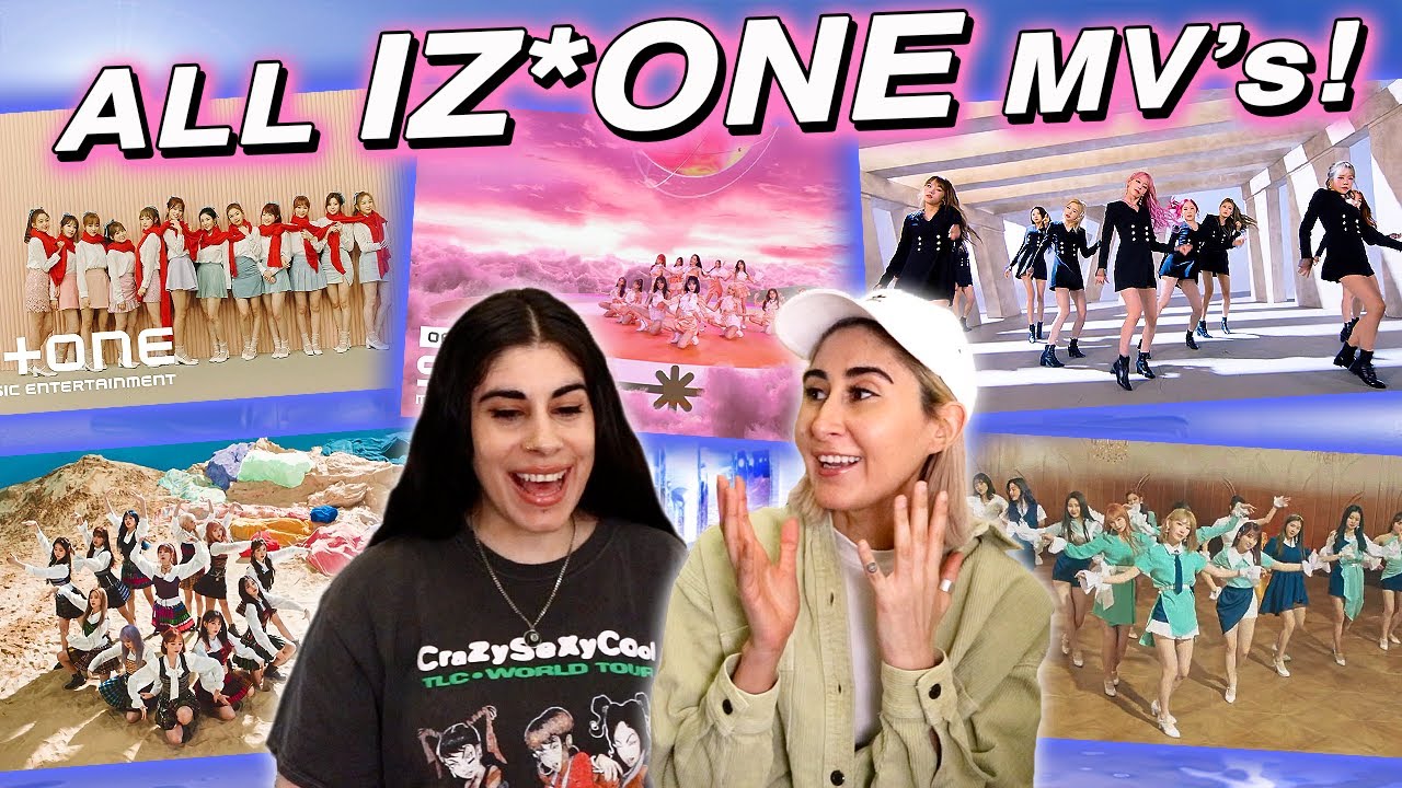 Reacting to ALL IZ*ONE MV's: La Vie en Rose, Violeta, Fiesta, Secret Story of the Swan, Panorama!